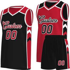 Conjunto de camiseta y pantalones cortos de baloncesto 2025 sublimados personalizados para hombre, ropa deportiva estampada, proveedor OEM para equipos y clubes - Product Image 2