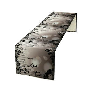 Meilleures ventes Chemin de table brodé personnalisé Nouvelle arrivée Impression numérique avec logo personnalisé - Product Image 5