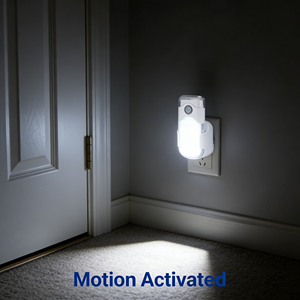 Recharge flash light Failure Motion Sensor Night Light Warm <b>LED</b> ABS+PC Material Remote Control Plug-In <b>Rechargeable</b> Dimmable - Product Image 4