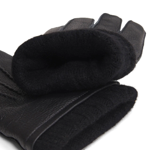 Gants pour femmes à la mode en cuir véritable - Product Image 3