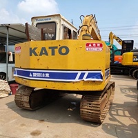 Mini pelleteuse hydraulique sur chenilles KATO HD250 d'occasion à vendre fabriquée au Japon