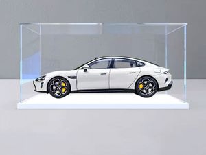Boîte d'affichage de voiture jouet en acrylique transparent élégant vitrine anti-poussière pour protéger et exposer des cadeaux de collection - Product Image 5