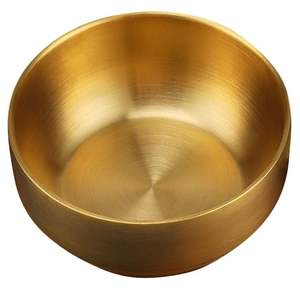 Bol en métal artisanal indien pour la maison, la cuisine et la table, idéal pour servir les aliments - Product Image 5