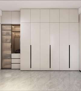 Armadio Moderno in Legno Massello con Vano Contenitore, Guardaroba di Lusso per Camera da Letto, Vendita Calda per Case e Stanze in Affitto, MDF - Product Image 6