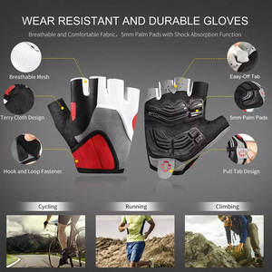 Guantes de ciclismo fabricados en Pakistán 2024 ligeros con el último diseño Producto más vendido - Product Image 3