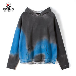 เสื้อฮู้ดมัดย้อมวินเทจสำหรับผู้ชายเสื้อมีฮู้ดและสเวตเตอร์แขนยาวโอเวอร์ไซส์ - Product Image 5