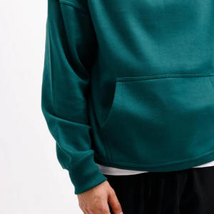 Sweat à capuche ample pour homme de qualité supérieure, en molleton de coton lourd, 100% coton mélangé, basiques pour l'hiver - Product Image 5