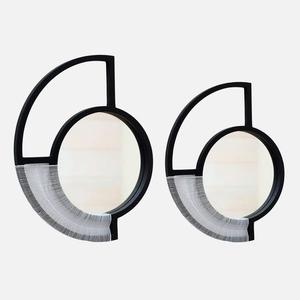 Home Decor <b>Design</b> Indoor Wall <b>Mirror</b> Leave <b>Design</b> Classic And Modern Decor <b>Mirror</b> Multiple Finishing <b>Designs</b> - Product Image 5