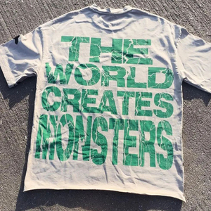 Vente en gros de t-shirts de fitness de couleur blanche pour hommes en coton épais et respirant, style OEM imprimé surdimensionné pour la course à pied - Product Image 4