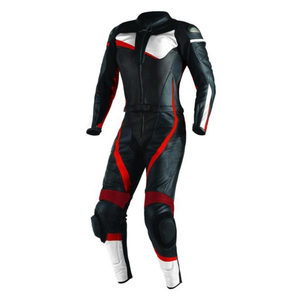 Blouson de moto en cuir personnalisé unisexe, respirant, imperméable et coupe-vent, en gros - Product Image 5