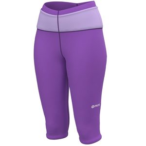 Leggings de sport pour femme, longueur cheville, avec 360 poches, respirants, couleur unie, couleur amande printanière - Product Image 2
