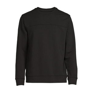 Moda de moda para hombres 100% algodón French Terry 465GSM invierno otoño pulóver cuello redondo Sudadera con capucha Venta caliente teñido liso - Product Image 1