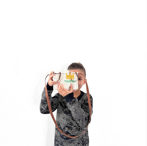 100% sac photo en rotin fabriqué à la main pour enfants Mini style vintage avec motif de dessin animé unisexe pour toutes les saisons - Product Image 5