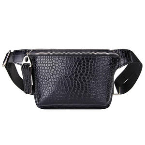 Plein air Loisirs Sports Mode Rétro Hommes PU Fanny Pack Fermeture À Glissière Oreiller Messager Poitrine Unisexe En Cuir Taille Ceinture Sac - Product Image 6