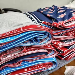 Calzoncillos bóxer de 3 piezas para hombre, ropa interior informal de algodón de marca con cintura elástica, stock de Bangladesh, excedentes de lote - Product Image 2