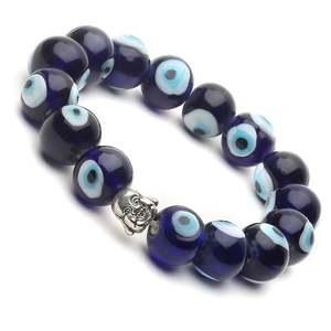 NOVAMART Fine Arihant Gems Men's Natural Stone Stretchable <b>Bracelet</b> Reiki/Yoga <b>Healing</b> Distance Charm Fashionable Jewelry Wholes - Product Image 5