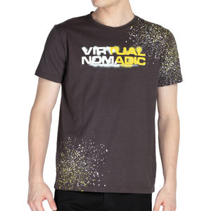 Camiseta de algodón de manga corta ajustada regular para hombre con logotipo personalizado de calidad superior embalaje personalizado - Product Image 5