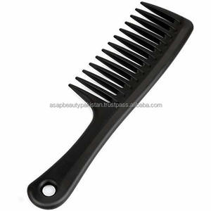 ASAP Plastic Hair <b>Comb</b> Abs Logo Abs Silicon Hair Brush with <b>Wide</b> Tooth De Home Salon Promotion Travel ASAP Beauty PAKISTAN - Product Image 1