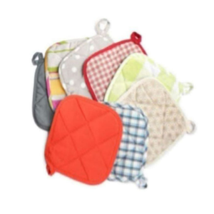 Vente en gros 100% coton biologique lin manique tapis de cuisine tampons recyclables écologiques pas cher promotionnel coton biologique cuisine - Product Image 4