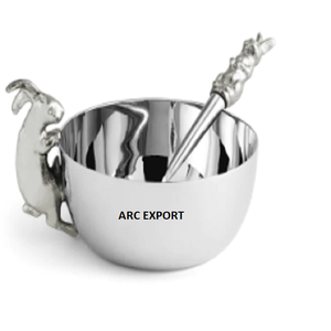 ชามผสมอาหารและของหวานแบบแขวนสีทองชามเสิร์ฟขนมดีไซน์หรูหราสำหรับตกแต่งโต๊ะ - Product Image 5