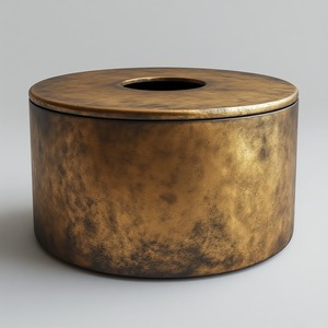 Boîte à mouchoirs multifonctionnelle en acier moderne, fabriquée à la main, durable, conçue pour la maison, le bureau, l'hôtellerie, la restauration, offrant un nettoyage efficace - Product Image 3