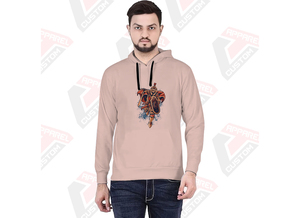 Sudadera con capucha para hombre Premium Ultra acogedora y cómoda 100% algodón bordado liso teñido con impresión Digital para invierno - Product Image 2