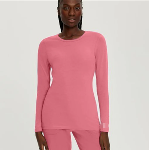 เสื้อยืดคอกลมแขนยาวสำหรับผู้หญิงและผู้ชายเสื้อยืดทางการแพทย์ - Product Image 5