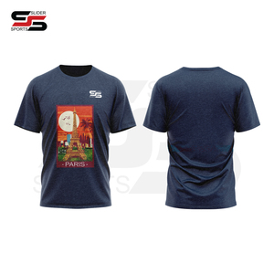 Ropa de alta calidad para hombre, camisetas al por mayor, ropa personalizada para hombre, camisetas informales a la moda con diseño de logotipo OEM, camisetas personalizadas para hombre - Product Image 3