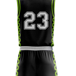 Maillots de basketball réversibles 2025 en gros – Respirants, noirs, imprimés, personnalisables avec noms d'équipe, sans manches, tenues de sport, uniformes de basketball - Product Image 6