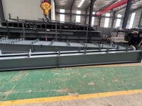Atelier de construction industrielle en structure métallique à grande portée pour usine