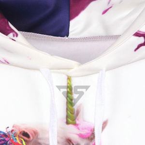 Venta al por mayor de sudaderas con capucha con logotipo personalizado de las mujeres personalizadas sudaderas con capucha de manga larga impresión 3D sublimación pulóver sudaderas con capucha de las mujeres - Product Image 5