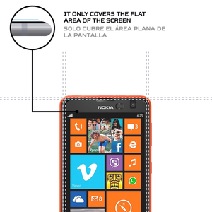 ANTISHOCK para Nokia Lumia 625 Protector de Pantalla Accesorio Premium para Proteger la Pantalla de tu Dispositivo - Product Image 3