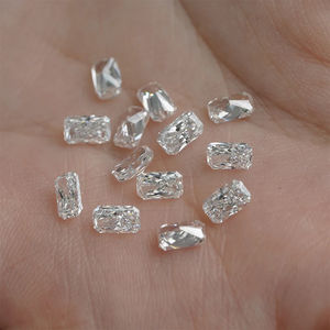 Diamantes Sueltos Cultivados en Laboratorio, Corte Radiante Excelente, Pureza VS-Si, Color DEF, Pulidos, CVD/HPHT, 0.20ct Cada Uno, Joyería Fina - Product Image 1