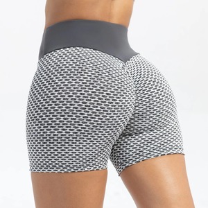 Pantalones Cortos Deportivos para Mujer, Mallas Cortas de Yoga a Prueba de Sentadillas, Cintura Alta, Fitness, Secado Rápido, Entrenamiento de Ciclismo - Product Image 1