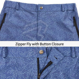 กางเกงขาสั้นชายหาดผ้าคอร์ดูรอยกันน้ำ ผลิตในปากีสถาน ระบายอากาศได้ดี เป็นมิตรกับสิ่งแวดล้อม ผ้าฝ้าย 100% สไตล์ลำลอง แฟชั่นแนวสตรีท แห้งเร็ว - Product Image 5