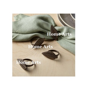 Trees Design Metal <b>Tissue</b> <b>Paper</b> Rings Set of 2 Gold And Silver Color Napkin Rings From Manufacturer In India - Product Image 6
