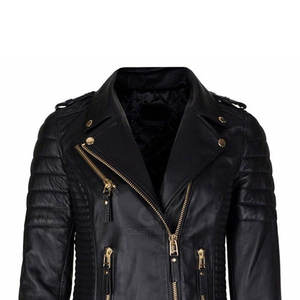 Chaqueta de Cuero para Mujer, Diseño Clásico 2025, Tejido de Alta Calidad, Transpirable, Secado Rápido, con Logotipo Frontal, en Venta - Product Image 2