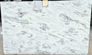 Bloque de mármol indio Statuario para escaleras interiores modernas Villas Piedra blanca natural económica Venas grises Encimeras ranuradas - Product Image 3