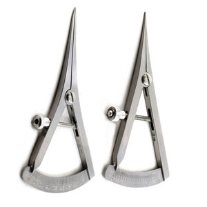 เครื่องมือวัดทางทันตกรรมแคสโทรวิโจคาลิเปอร์เครื่องมือวัดสเตนเลสสตีลคุณภาพระดับพรีเมี่ยมพร้อมการวัดด้วยมือที่แม่นยำแบบตรง - Product Image 5