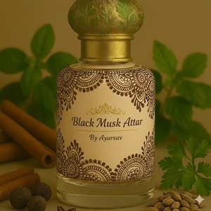 Black Musk Attar Premium Long Lasting Natural Concentrated Unisex <b>Perfume</b> <b>Oil</b> for Daily Wear Wholesale Supply - Product Image 1