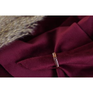 แหวนหมั้นเพชรแพลตตินั่มทรงเหลี่ยมอินฟินิตี้ เงินแท้ 925 ชุบโรเดียม - Product Image 2