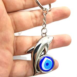 พวงกุญแจโลหะ Yunus anahtarlık nazar boncuklu - Product Image 1