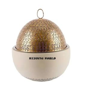 Marmite en acier inoxydable à double paroi Qualité supérieure Casserole faite à la main Meilleure vente Designer Vente en gros Réchauffeur d'aliments en métal - Product Image 2