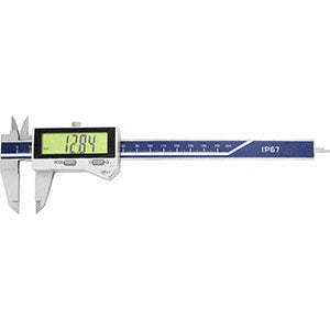 150mm 3747veh Electronic Digital Dial Calipers Plastic Material - Product Image 1