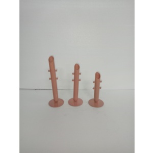 Forged Metal Christmas <b>Candle</b> <b>Holder</b> with Minimalist Scandinavian Design Handmade & Heat Resistant for Home Decor - Product Image 2