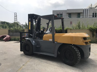 Fabrication chinoise montacargas chariots élévateurs diesel robustes chariot élévateur diesel 10ton