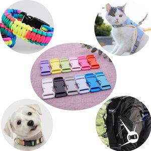 Seitenschnalle Gürtelschnalle mit individuellem Logo Gurtschnalle Kunststoffschnalle Farbige Gravierbare Produktanpassung Hundehalsband-Schnalle - Product Image 6