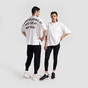 เสื้อยืดเจอร์ซีย์สีขาวลิฟท์ มายด์เซ็ตสำหรับผู้ชาย - Product Image 1