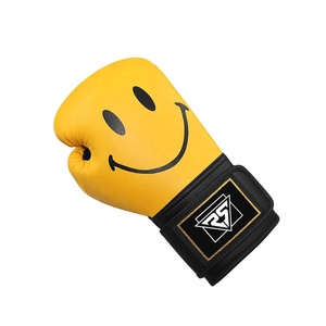 2024 Guantes de boxeo de entrenamiento con logotipo personalizado profesional para hombres Guantes de boxeo MMA de cuero de 12oz y 14oz - Product Image 5