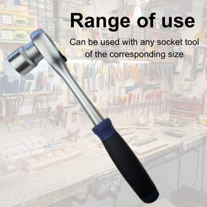 Proveedor de Taiwán de alta calidad 72T 60T mango de trinquete 2K agarre PP TPR Cr-V acero DIY OEM para 1/2 "3/8" 1/4" - Product Image 5